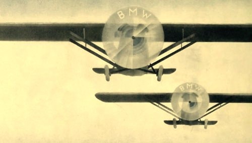 Иллюстрация обложки журнала самолета БМВ 1929 года